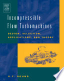 Incompressible Flow Turbomachines Book