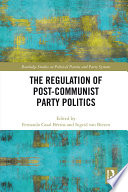 The Regulation Of Post Communist Party Politics