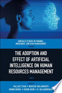 The Adoption and Effect of Artificial Intelligence on Human Resources Management Book