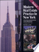 Modern Real Estate Practice in New York Book