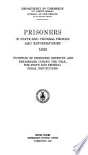 Prisoners in State and Federal Prisons and Reformatories