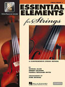 Essential Elements for Strings Book