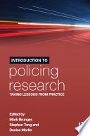 Introduction to Policing Research Book