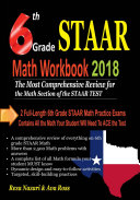 6th Grade STAAR Math Workbook 2018