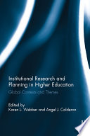 Institutional Research and Planning in Higher Education Book PDF
