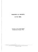 Financing U.S. Airports in the 1980's