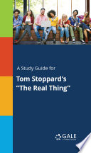 A Study Guide For Tom Stoppard S The Real Thing 