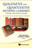 Qualitative and Quantitative Methods in Libraries