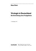 Virologie In Deutschland