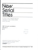 New Serial Titles