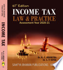 Income Tax Law   Practice Assessment Year 2020 21