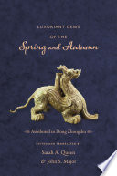 Luxuriant Gems of the Spring and Autumn Book PDF