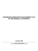 Information Resources Management Plan of the Federal Government