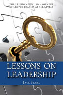 Lessons on Leadership Book