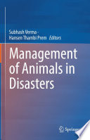 Management of Animals in Disasters Book