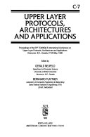 Upper Layer Protocols, Architectures, and Applications