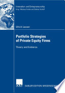 Portfolio Strategies of Private Equity Firms Book