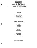 Inter-American Legal Materials