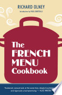 The French Menu Cookbook Book