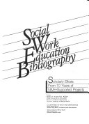 Social Work Education Bibliography