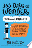 365 Days of Wonder  Mr  Browne s Precepts Book