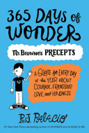 365 Days of Wonder: Mr. Browne's Precepts Book R. J. Palacio