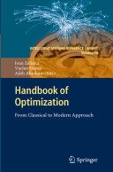 Handbook of Optimization