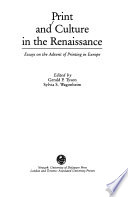 Print and Culture in the Renaissance