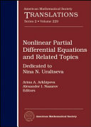 Nonlinear Partial Differential Equations and Related Topics