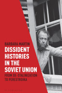 Dissident Histories in the Soviet Union Pdf/ePub eBook