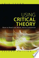 Using Critical Theory Book