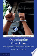 Opposing the Rule of Law Book