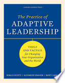 The Practice of Adaptive Leadership Book