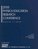 Proceedings of the     Physics Education Research Conference