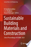 Sustainable Building Materials and Construction