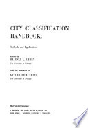 City Classification Handbook: Methods and Applications