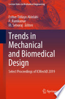 Trends in Mechanical and Biomedical Design Book