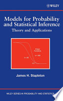 Models for Probability and Statistical Inference Book
