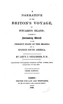 A Narrative of the Briton's Voyage to Pitcairn's Island ... With ... etchings