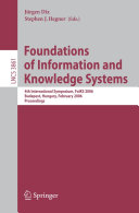 Foundations of Information and Knowledge Systems [Pdf/ePub] eBook