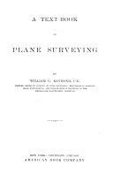 A Text-book of Plane Surveying