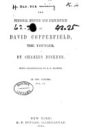 The Personal History and Experience of David Copperfield, the Younger