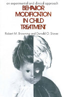 Behavior Modification in Child Treatment
