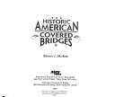 Historic American Covered Bridges Book PDF