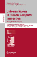 Read Pdf Universal Access in Human-Computer Interaction. Theory, Methods and Tools