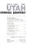 Utah Historical Quarterly