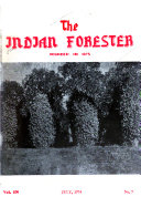 The Indian Forester