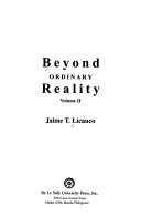 Beyond Ordinary Reality