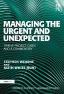 Managing the Urgent and Unexpected Pdf/ePub eBook