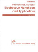 International Journal of Electrospun Nanofibers and Applications